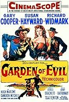 Gary Cooper, Susan Hayward, and Richard Widmark in Garden of Evil (1954)