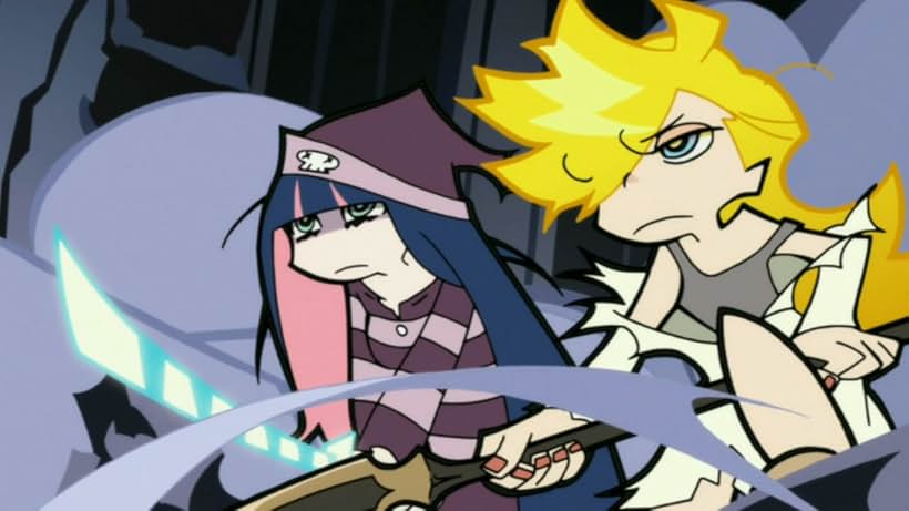 Monica Rial, Arisa Ogasawara, Jamie Marchi, and Mariya Ise in Panty & Stocking with Garterbelt (2010)