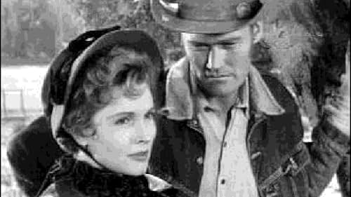 Patricia Barry and Chuck Connors in The Rifleman (1958)