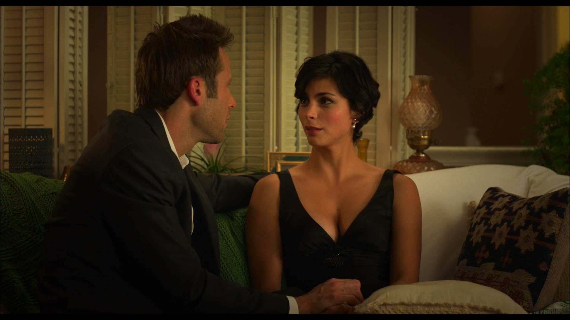 Michael Rosenbaum and Morena Baccarin in Back in the Day (2014)