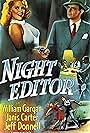 Janis Carter and William Gargan in Night Editor (1946)