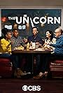 Walton Goggins, Omar Benson Miller, Rob Corddry, Michaela Watkins, and Maya Lynne Robinson in The Unicorn (2019)