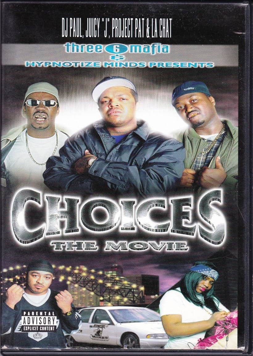 D.J. Paul, La Chat, Juicy J, Project Pat, and Rodney Wickfall in Three 6 Mafia: Choices - The Movie (2001)