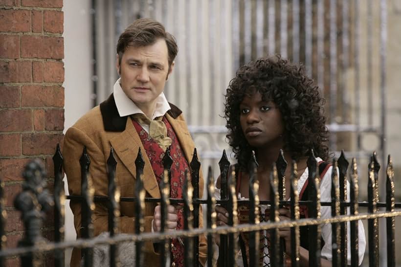 David Morrissey and Velile Tshabalala in The Next Doctor (2008)