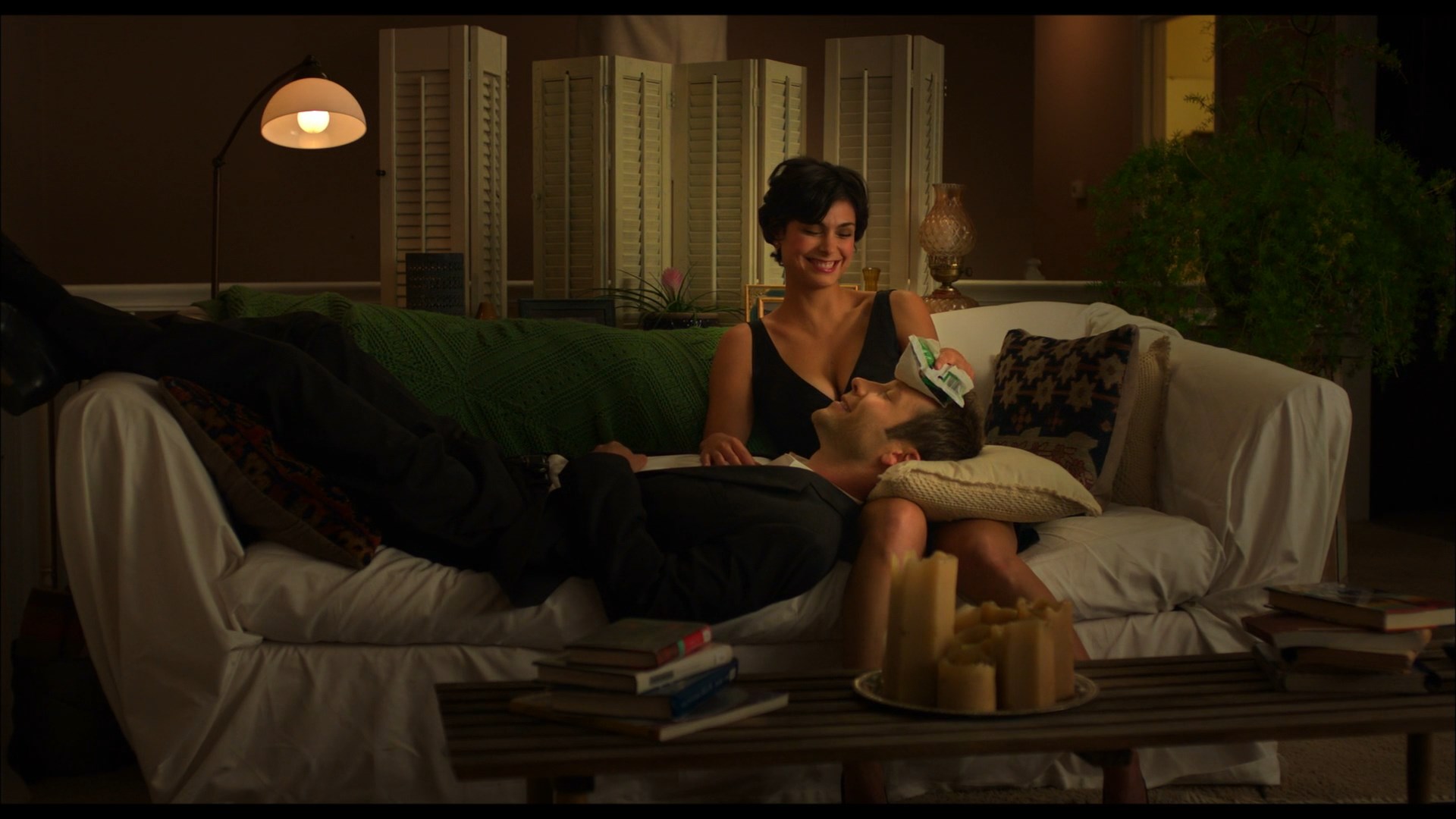 Michael Rosenbaum and Morena Baccarin in Back in the Day (2014)