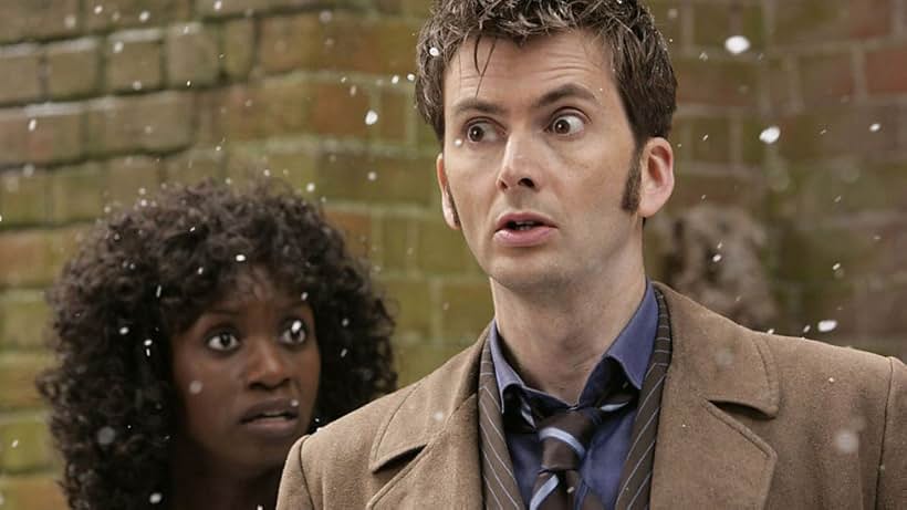 David Tennant and Velile Tshabalala in The Next Doctor (2008)