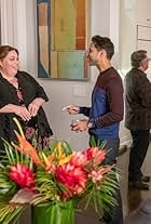 Aly Mawji, Chrissy Metz, and Chris Sullivan in The Hill (2022)