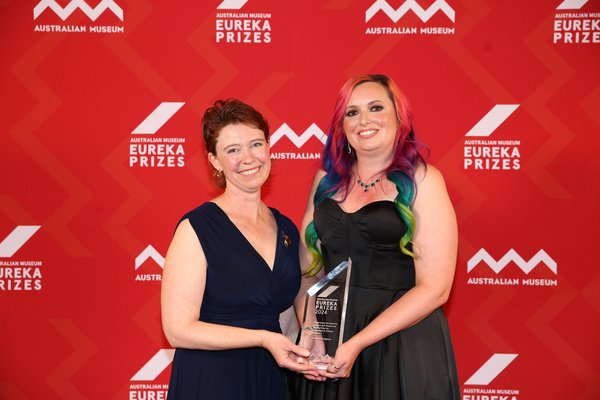 2024 Eureka Prizes Awards Ceremony Media Wall – Winners