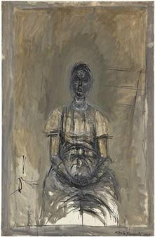 Femme assise - Alberto Giacometti