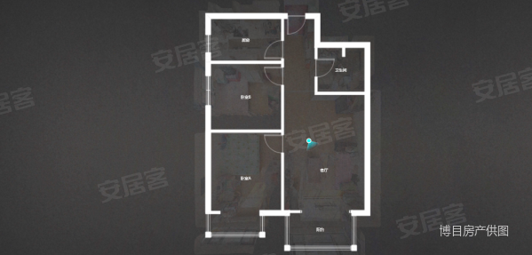 燕京航城2室1厅1卫82.07㎡西南99万