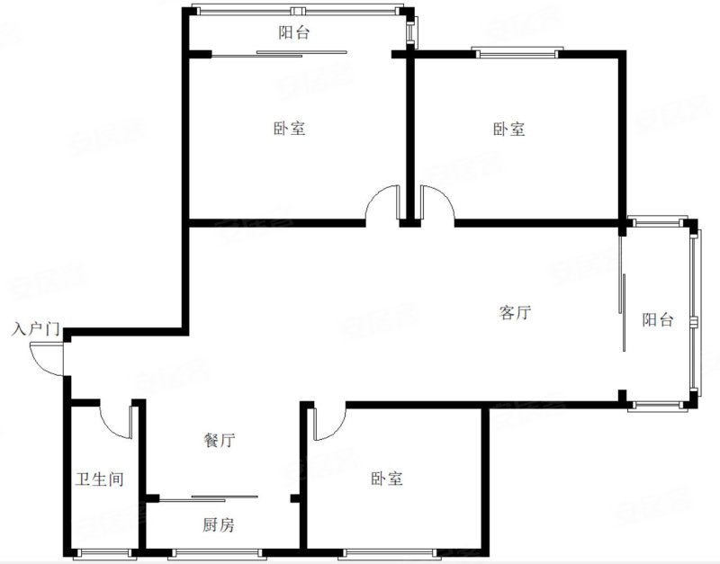 海悦华庭3室2厅1卫116㎡南北81.8万