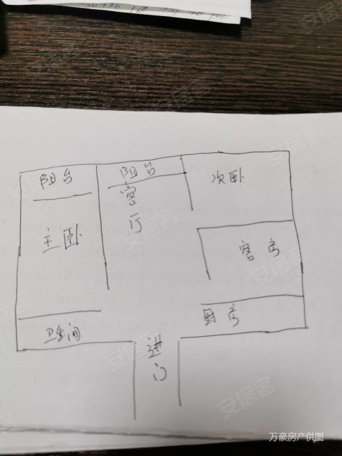 万润名城(东区)3室2厅2卫117㎡南北96万