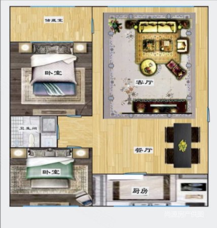 交管局家属院(天山)3室1厅1卫86.55㎡南北115万