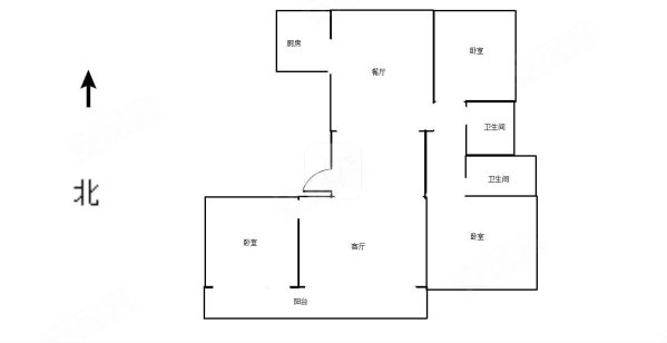 建业丹江府3室2厅2卫122㎡南北75万