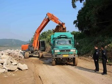 合肥新站建筑垃圾运输 旧房拆除 清运装修垃圾车