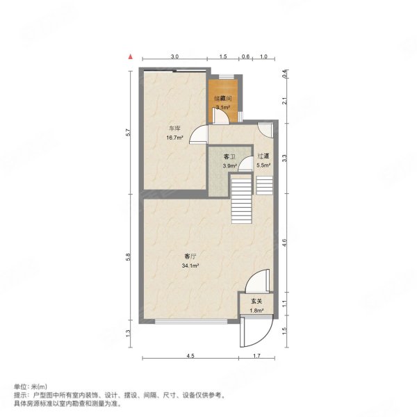 九亭明珠苑(别墅)4室2厅3卫193.96㎡南北1200万