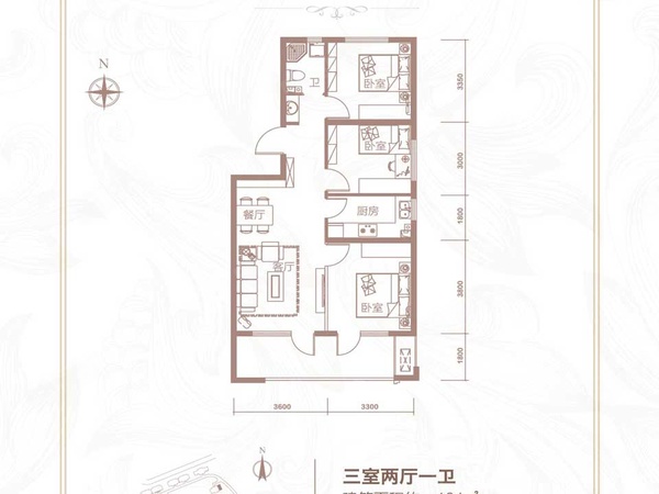 下花园阿尔卡迪亚全景图