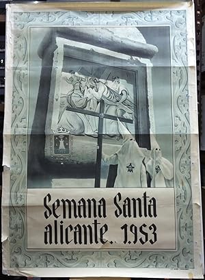 CARTEL DE SEMANA SANTA 1953 - ALICANTE