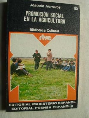 PROMOCIÓN SOCIAL EN LA AGRICULTURA