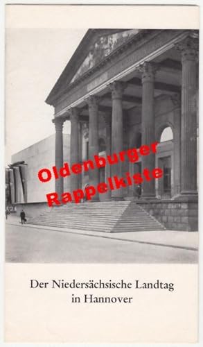 Der niedersächsische Landtag in Hannover - Werbeflyer 1963