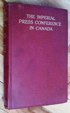 The Imperial Press Conference in Canada (1920)