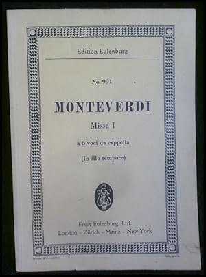 Missa I - a 6 voci da capella (In illo tempore) Edition Eulenburg Nr. 991