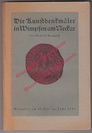 Die Kunstdenkmäler in Wimpfen am Neckar (1925) - Rautzsch, Rudolf