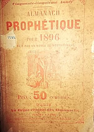 Almanach prophétique pour 1896.