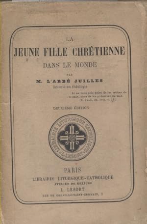 La jeune fille chrétienne dans le monde. Vers 1860.