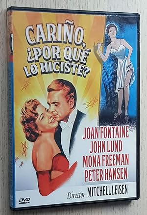 CARIÑO ¿POR QUÉ LO HICISTE? (película DVD)