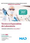 Técnico/a Especialista de Laboratorio. Temario específico volumen 1. Instituciones Sanitarias de ...