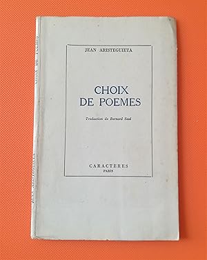 Choix de poemes