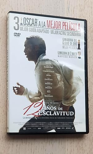 12 AÑOS DE ESCLAVITUD (película DVD)