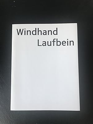 Pia Fries : Windhand Laufbein (German)