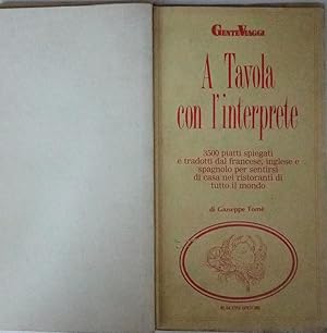 A tavola con l'interprete