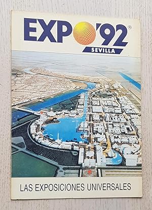 EXPO'92. LAS EXPOSICIONES UNIVERSALES (folleto díptico con tarjeta movible)