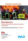 Bombero/a del Servicio de Prevención, Extinción de Incendios y Salvamento. Conocimientos específi...