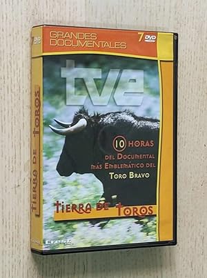 TIERRA DE TOROS. 10 horas del documental mas emblemático del Toro Bravo (7 DVD)