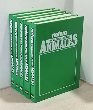 NATURA. ENCICLOPEDIA DE LOS ANIMALES. 5 tomos