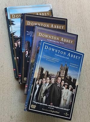 DOWNTON ABBEY. Temporadas 1, 2, 3 y 4 (4 estuches, 14 DVD)