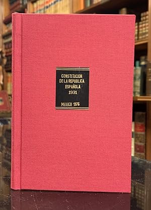 Constitución de la República Española 1931