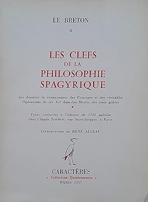 Les Clefs de la philosophie spagyrique