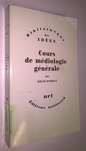 Cours de médiologie générale