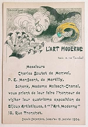 Messieurs, Charles Boutet de Monvel, P. E. Mangeant, de Martilly, Shenk, Madame Holbach-Chanal, v...