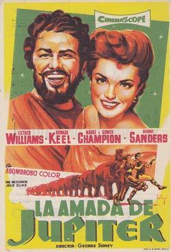 LA AMADA DE JUPITER - Ideal de Alicante - Director: George Sidney - Actores: Esther Williams, How...