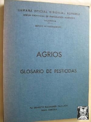 AGRIOS. GLOSARIO DE PESTICIDAS