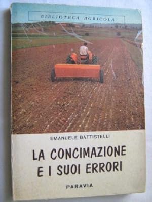 LA CONCIMAZIONE E I SUOI ERRORI