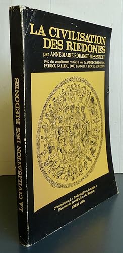 La Civilisation Des Riedones 2° Supplément A "L'archéologie En Bretagne".