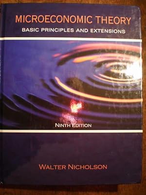 Microeconomic Theory. Basic Principles and Extensions