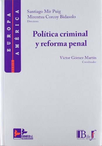 POLÍTICA CRIMINAL Y REFORMA PENAL